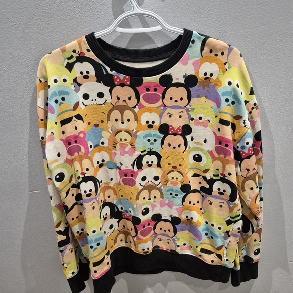 Colorful Cartoon Character Sweatshirt - Picture 1 of 1